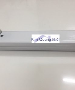 Máng đèn led đơn 1m2 0.6m chân trắng