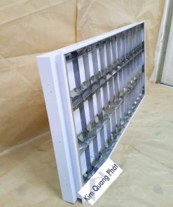 Máng đèn âm trần xương cá phản quang 3 bóng 1m2