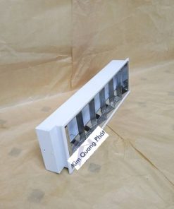 Máng đèn âm trần xương cá phản quang 1 bóng 0.6m