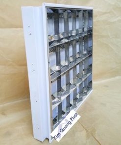 Máng đèn âm trần xương cá phản quang 4 bóng 0.6m