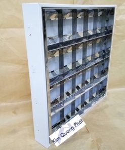 Máng đèn nổi xương cá phản quang 4 bóng 0.6m