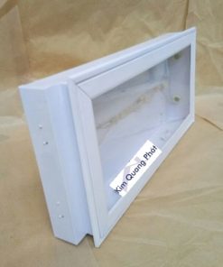 Máng đèn âm trần mica 2 bóng 0.6m