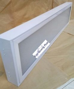Máng đèn nổi mica 2 bóng 1m2