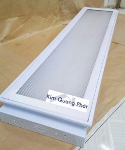Máng đèn âm trần mica 2 bóng 1m2